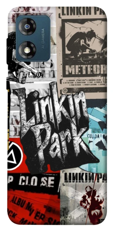 Чехол на Motorola Moto E13 Linkin Park logo ver.2 фото 1 Чехол на Motorola Moto E13 Linkin Park logo ver.2 фото 1 из 1