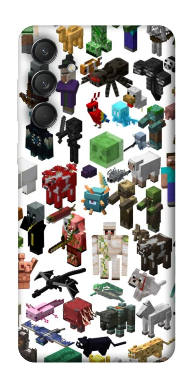 Чохол на Samsung Galaxy M55 Minecraft v4 фото 1 з 1