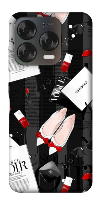 Чохол на ZTE Blade V70 Design Fashion collage ver.4 фото 1 з 2
