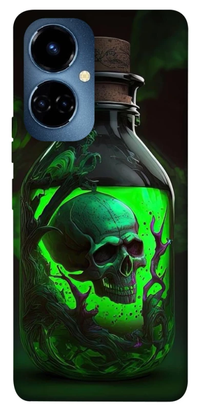 Чохол на TECNO Camon 19 Skull bottle фото 1 з 1