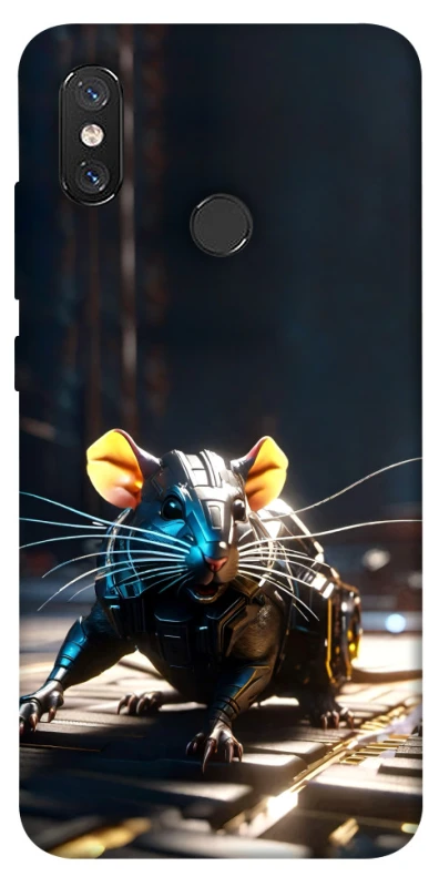 Чохол на Xiaomi Mi 8 Cyber rat фото 1 з 1