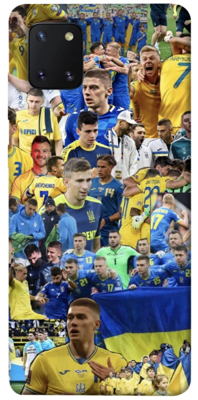 Чехол на Samsung Galaxy Note 10 Lite (A81) UA-Football ver.6 фото 1 из 1