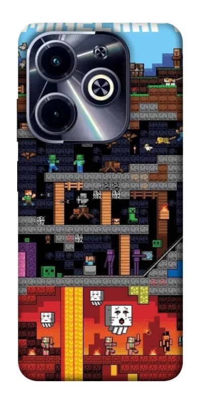Чохол на Infinix Hot 40i Minecraft фото 1 з 1