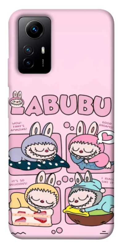 Чохол на Xiaomi Redmi Note 12S Labubu Dreams Collage фото 1 з 1