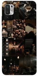 Чохол на Xiaomi Redmi Note 10 5G Coffee collage ver.1 фото 1 з 1