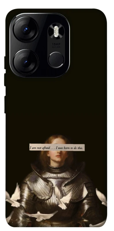 Чехол на Tecno Spark Go 2023 Not afraid фото 1 из 1