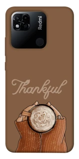 Чохол на Xiaomi Redmi 10A Thankful coffee фото 1 з 1