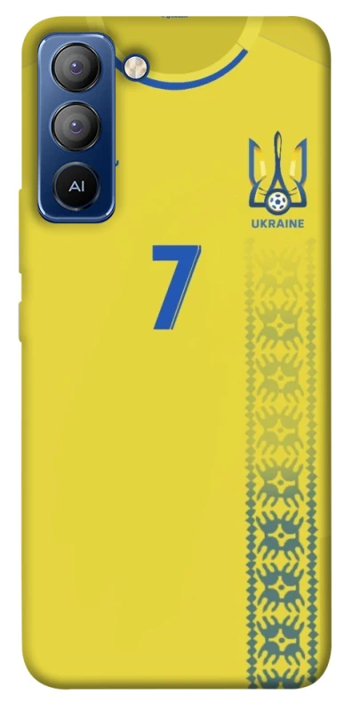 Чохол на TECNO Pop 5 LTE UA-Football ver.3 фото 1 з 1