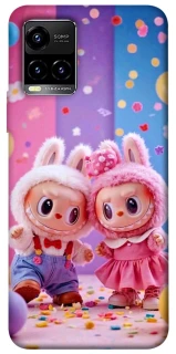 Чехол на Vivo Y21 / Y33s Labubu twins ver.3 фото 1 из 1