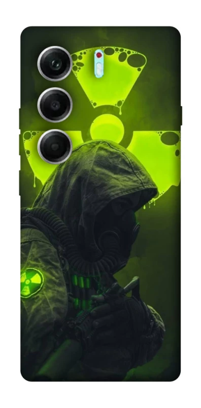 Чохол на Tecno Camon 40 Pro 5G Радіація v5 фото 1 з 1