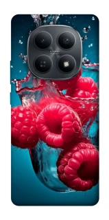 Чехол на Xiaomi Redmi Note 15 4G/5G (EU) Малинка в воде фото 1 из 1