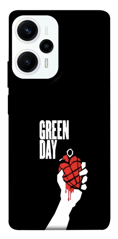 Чохол на Xiaomi Poco F5 / Note 12 Turbo Green Day logo фото 1 з 1
