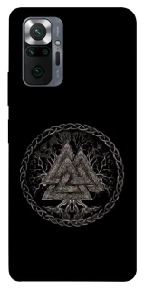 Чехол на Xiaomi Redmi Note 10 Pro Валькнут v3 фото 1 из 1