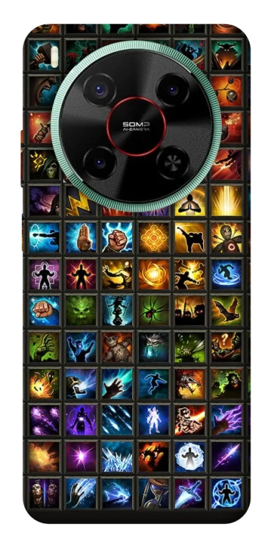 Чехол на ZTE Nubia V70 Max Abilities menu ver.3 фото 1 из 1