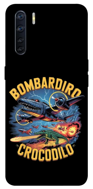 Чехол на Oppo A91 Bombardino Crocodilo v2 фото 1 из 1