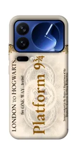 Чехол на Xiaomi 17 Pro Ticket 9-3/4 фото 1 из 1