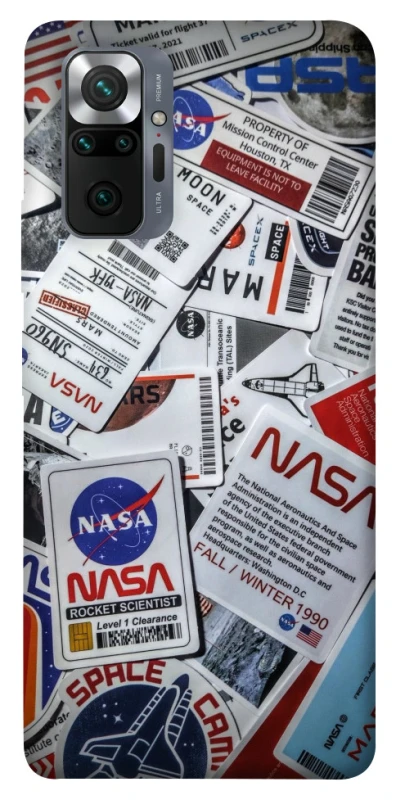 Чехол на Xiaomi Redmi Note 10 Pro NASA ver.4 фото 1 из 1