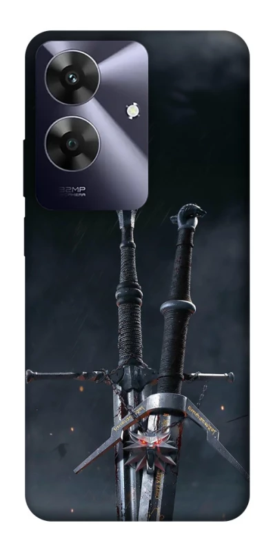 Чохол на Realme Note 60 Мечі Ведьмака фото 1 з 1