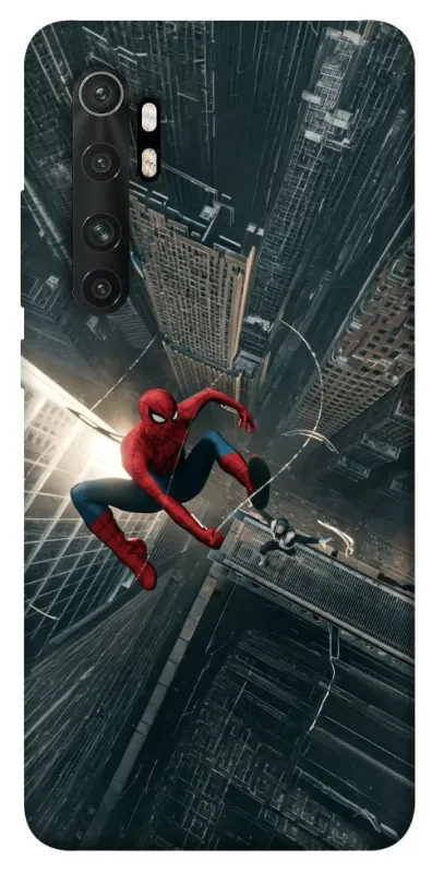 Чехол на Xiaomi Mi Note 10 Lite Spider Man ver.4 фото 1 из 1