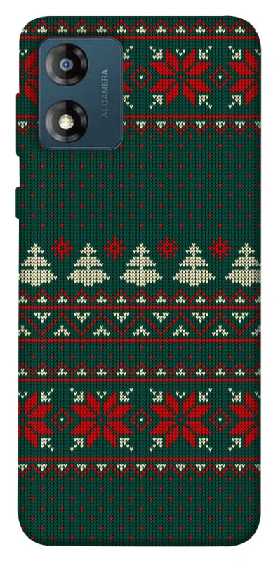 Чохол на Motorola Moto E13 Christmas jumper ver.4 фото 1 з 1