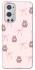Чохол на OnePlus 9 Pro Pink bows and Labubus фото 1 з 1