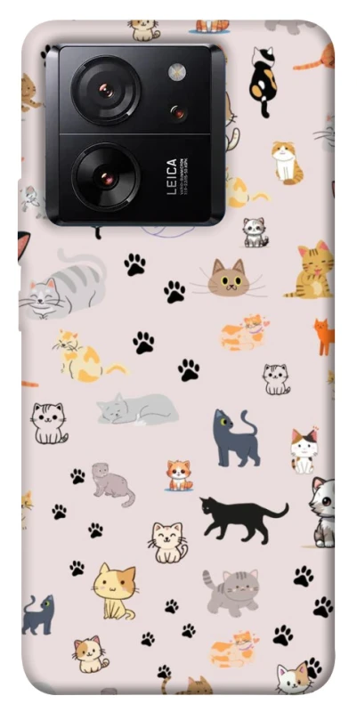 Чохол на Xiaomi 13T Pro Cat style ver.1 фото 1 з 1