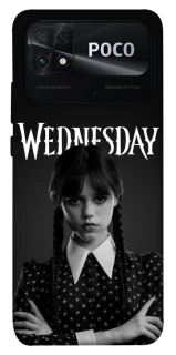 Чехол на Xiaomi Poco C40 Dark Mood Wednesday фото 1 из 1