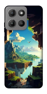 Чохол на Motorola Moto G15 4G Minecraft sunrise фото 1 з 1
