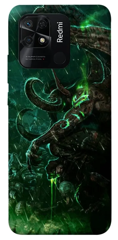 Чехол на Xiaomi Redmi 10C Warcraft Illidan v2 фото 1 из 1