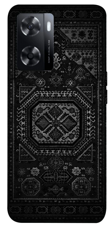 Чехол на Oppo A57s Черный ковер фото 1 из 1