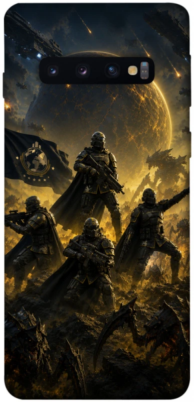 Чохол на Samsung Galaxy S10 HELLDIVERS ver.2 фото 1 з 1