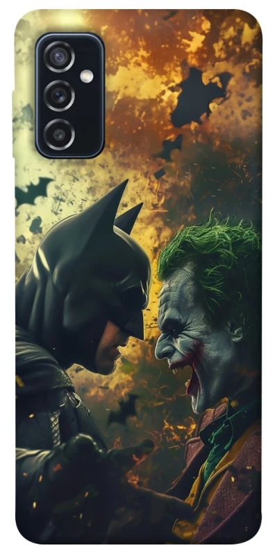 Чохол на Samsung Galaxy M52 Batman and the Joker фото 1 з 1