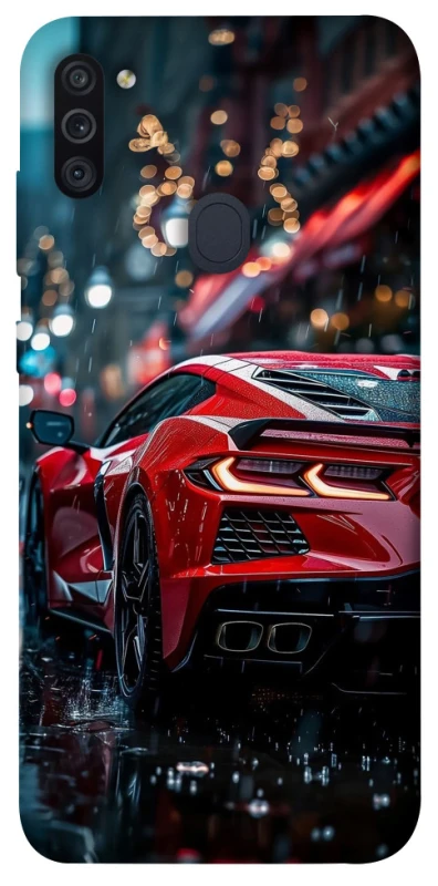 Чехол на Samsung Galaxy M11 Red sports car фото 1 из 1