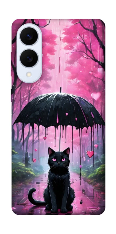 Чохол на Samsung Galaxy S25 Edge Black cat фото 1 з 1