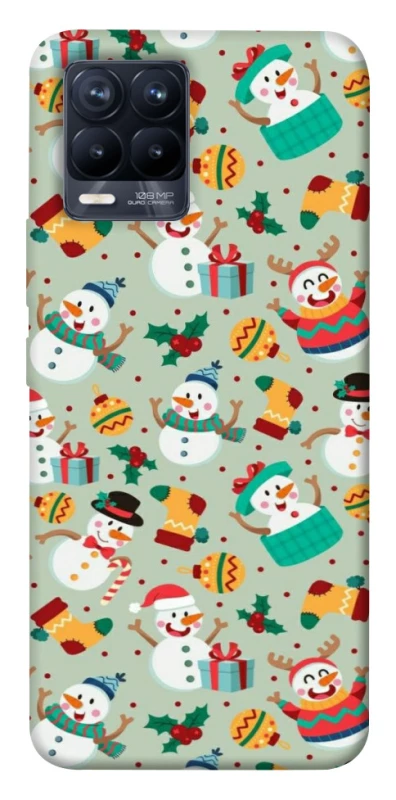 Чохол на Realme 8 Новорічний v2 фото 1 з 1