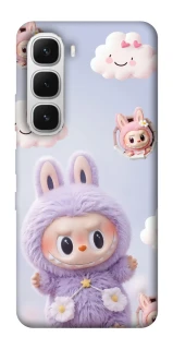 Чохол на Infinix Hot 60i Labubu & clouds фото 1 з 1