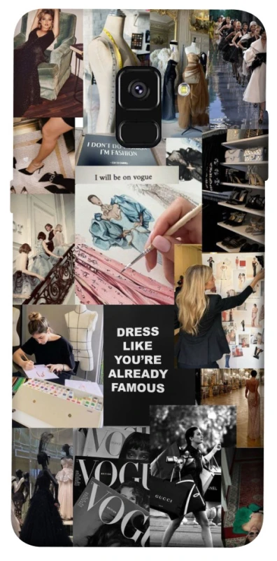 Чохол на Samsung A530 Galaxy A8 (2018) Fashion collage ver.11 фото 1 з 1