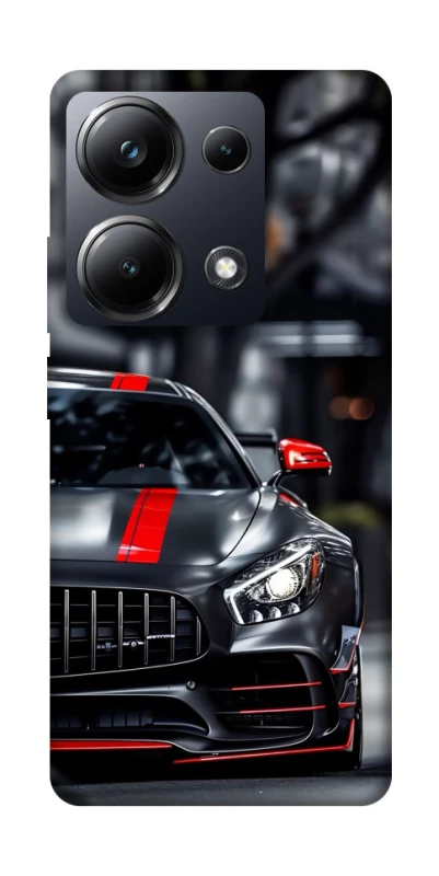Чехол на Xiaomi Poco M6 Pro 4G Black Mercedes фото 1 из 1