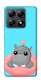 Чехол на Xiaomi 14T Adopt Me Hippo Floatie фото 1 из 1
