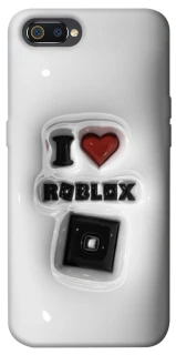 Чохол на Realme C2 I love Roblox фото 1 з 1