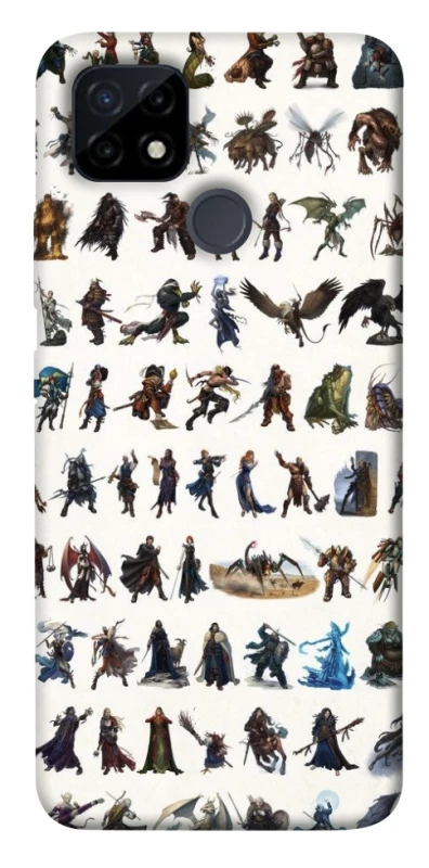 Чехол на Realme C12 Character Selection фото 1 из 1