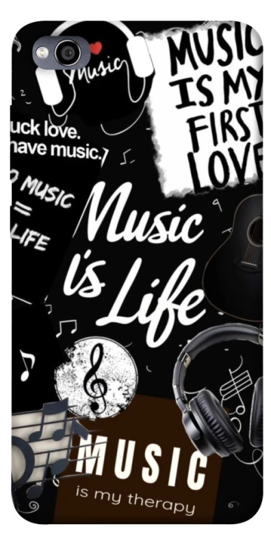 Чохол на Xiaomi Redmi 4a Music is Life фото 1 з 1