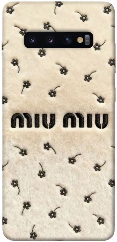 Чехол на Samsung Galaxy S10+ Miu Miu фото 1 из 1