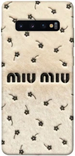Чехол на Samsung Galaxy S10+ Miu Miu фото 1 из 1