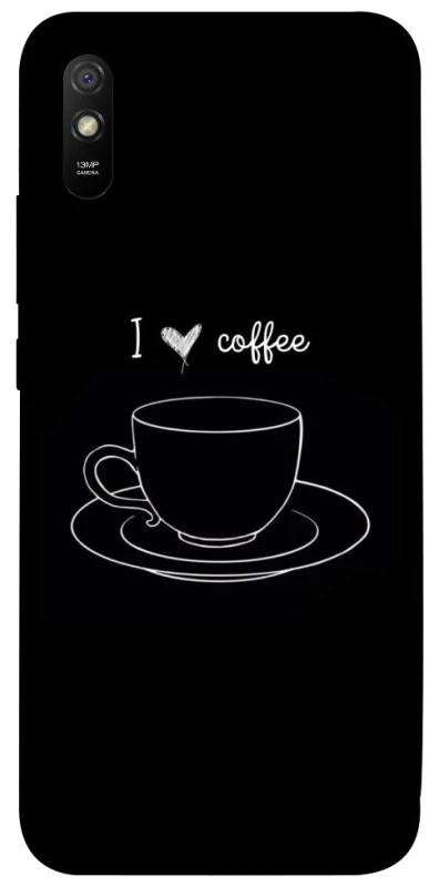 Чехол на Xiaomi Redmi 9A Black coffee фото 1 из 1