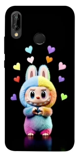 Чохол на Huawei P20 Lite Labubu Love фото 1 Чохол на Huawei P20 Lite Labubu Love фото 1 з 1