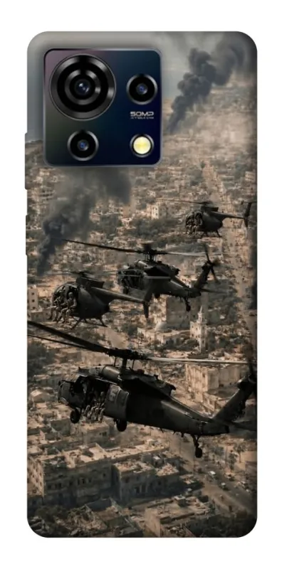 Чехол на ZTE Blade V50 Vita Black hawk фото 1 из 1