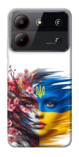 Чохол на ZTE Blade A54 4G Flowering Ukraine фото 1 з 1
