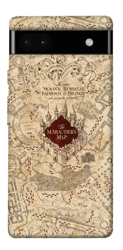 Чохол на Google Pixel 6a Marauders map фото 1 з 1