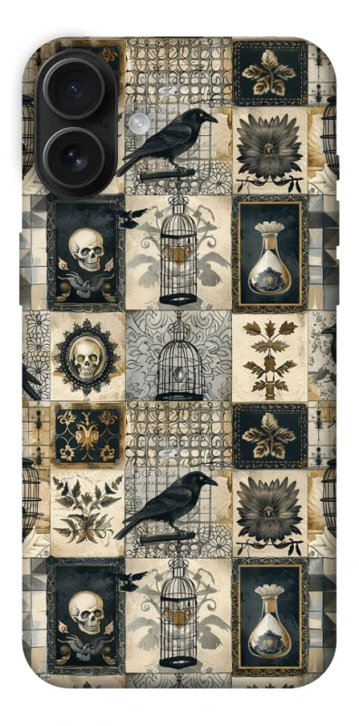 Чехол на Apple iPhone 16 Plus Halloween aesthetics ver.2 фото 1 из 1